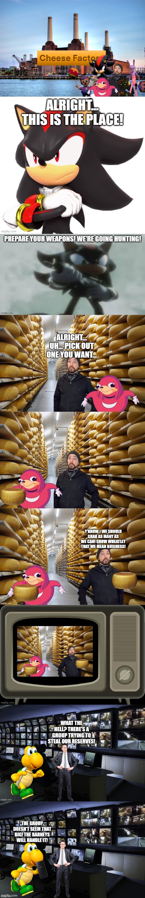 Team Shadow Origins (Part 6) + Shadow and The Cheese Factory (Part 2) | made w/ Imgflip meme maker