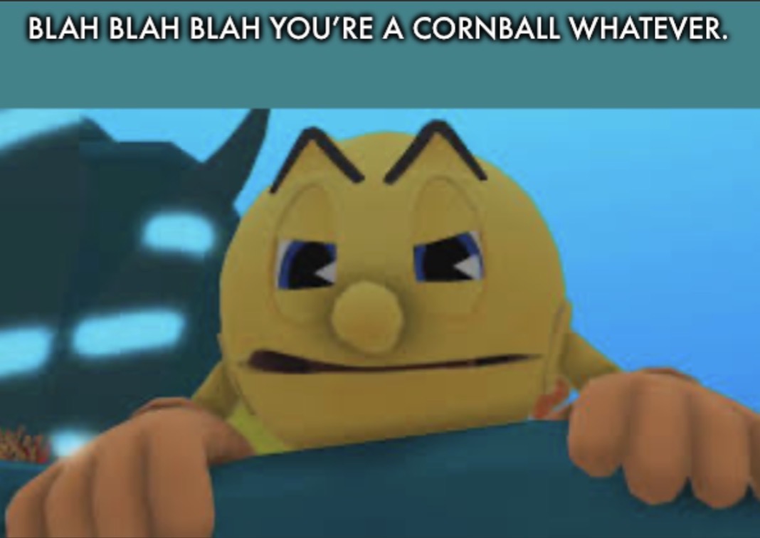 High Quality Cornball Blank Meme Template