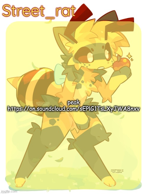 I aspire to make music like this one day | peak
https://on.soundcloud.com/sEPlG1TsLXyJWA8nxv | image tagged in rats beecat temp | made w/ Imgflip meme maker