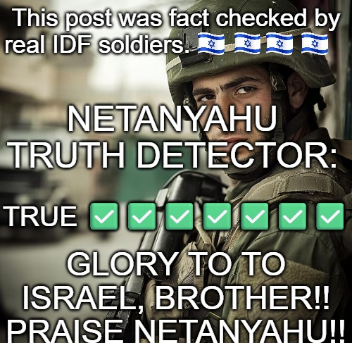 israel fact check Blank Meme Template