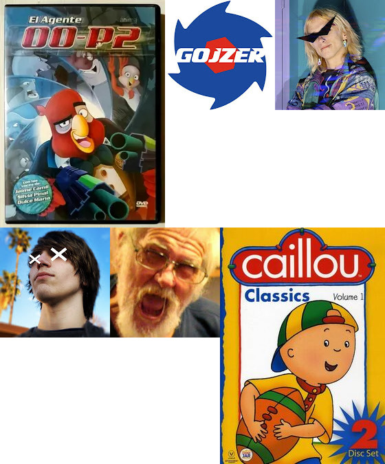 Caillou Mexican Fair Rides Vol.1 Blank Meme Template