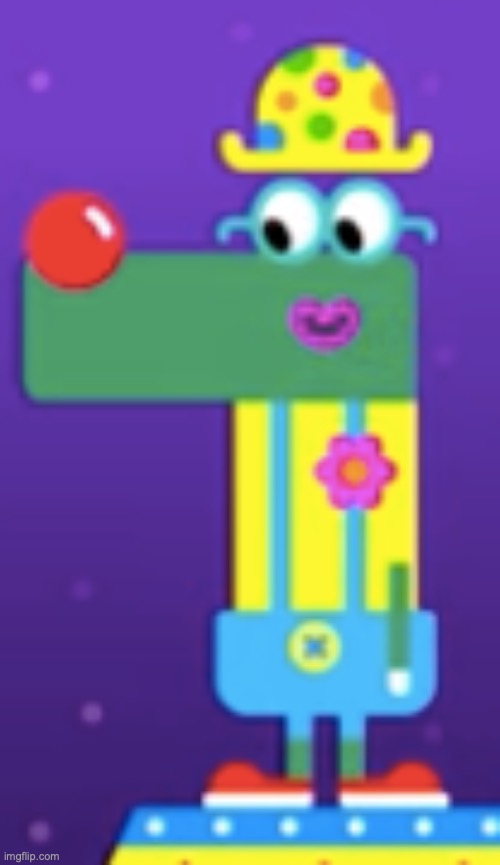 da crocodile clown Blank Meme Template