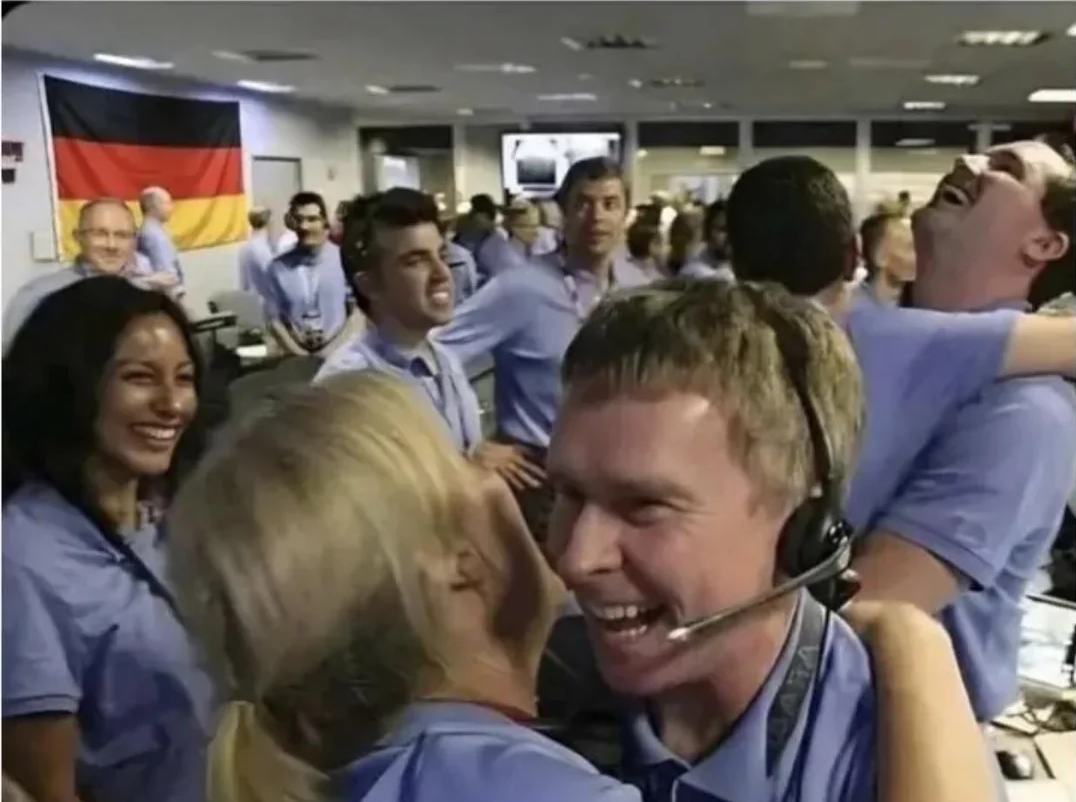 Cheering Blank Meme Template