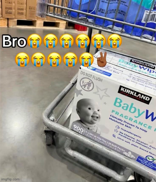 tuff | image tagged in bro,baby,funny,memes,memes irl,card | made w/ Imgflip meme maker