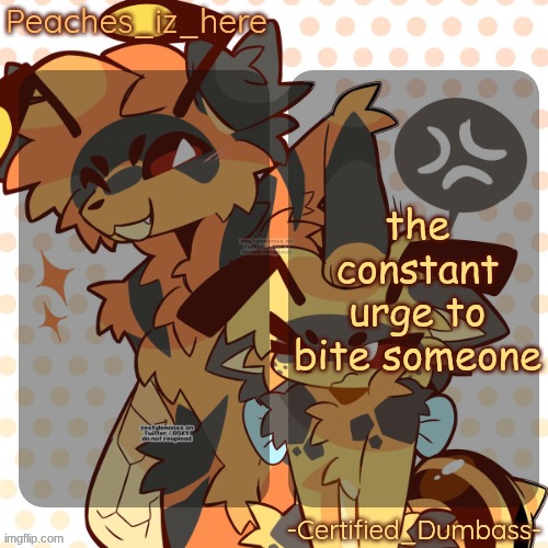 mother and rat shared temp | the constant urge to bite someone | image tagged in mother and rat shared temp | made w/ Imgflip meme maker