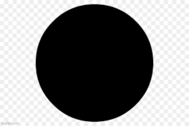 Black Dot | image tagged in black dot | made w/ Imgflip meme maker