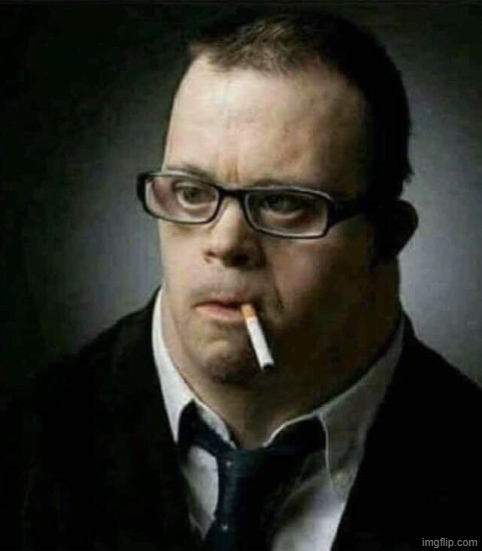 Smoking Retard Blank Meme Template