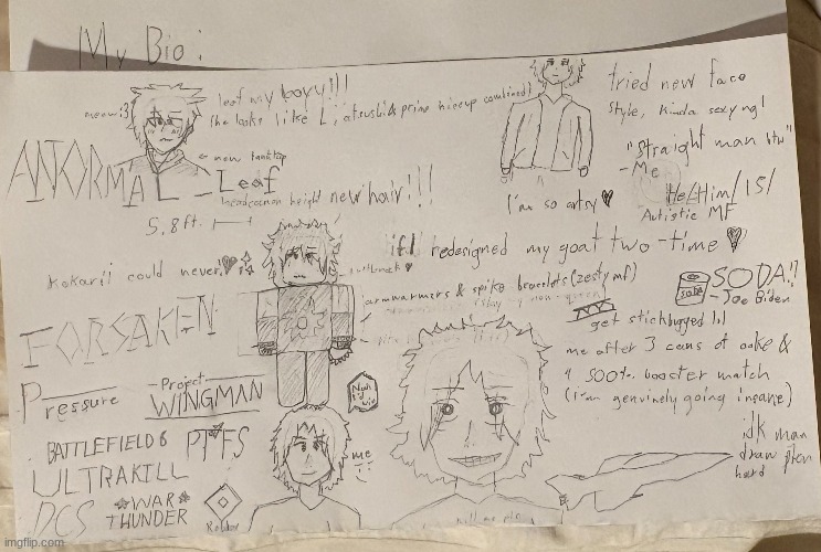 My Bio!!! | made w/ Imgflip meme maker