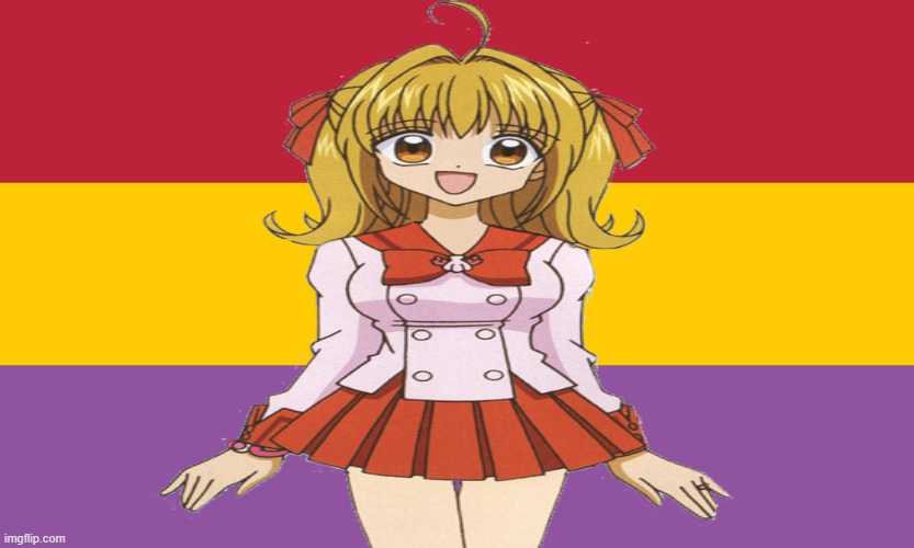 luchina icon | image tagged in second republic of spain flag,anime,mermaid melody,icons,luchina | made w/ Imgflip meme maker