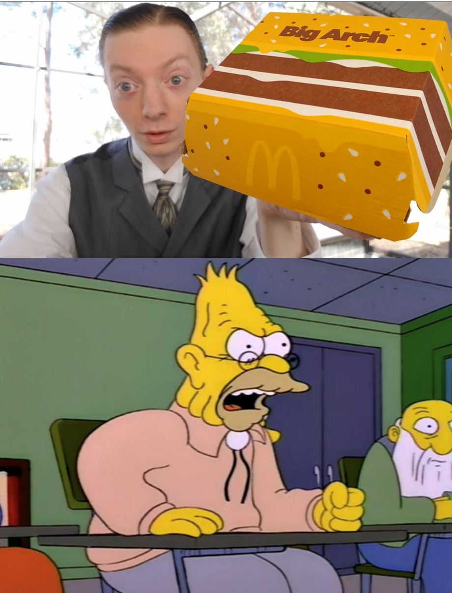 Just Eat teh Damn Burger Blank Meme Template