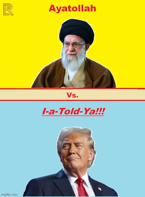 I-a-Told-Ya! | image tagged in iran,goodbye | made w/ Imgflip meme maker
