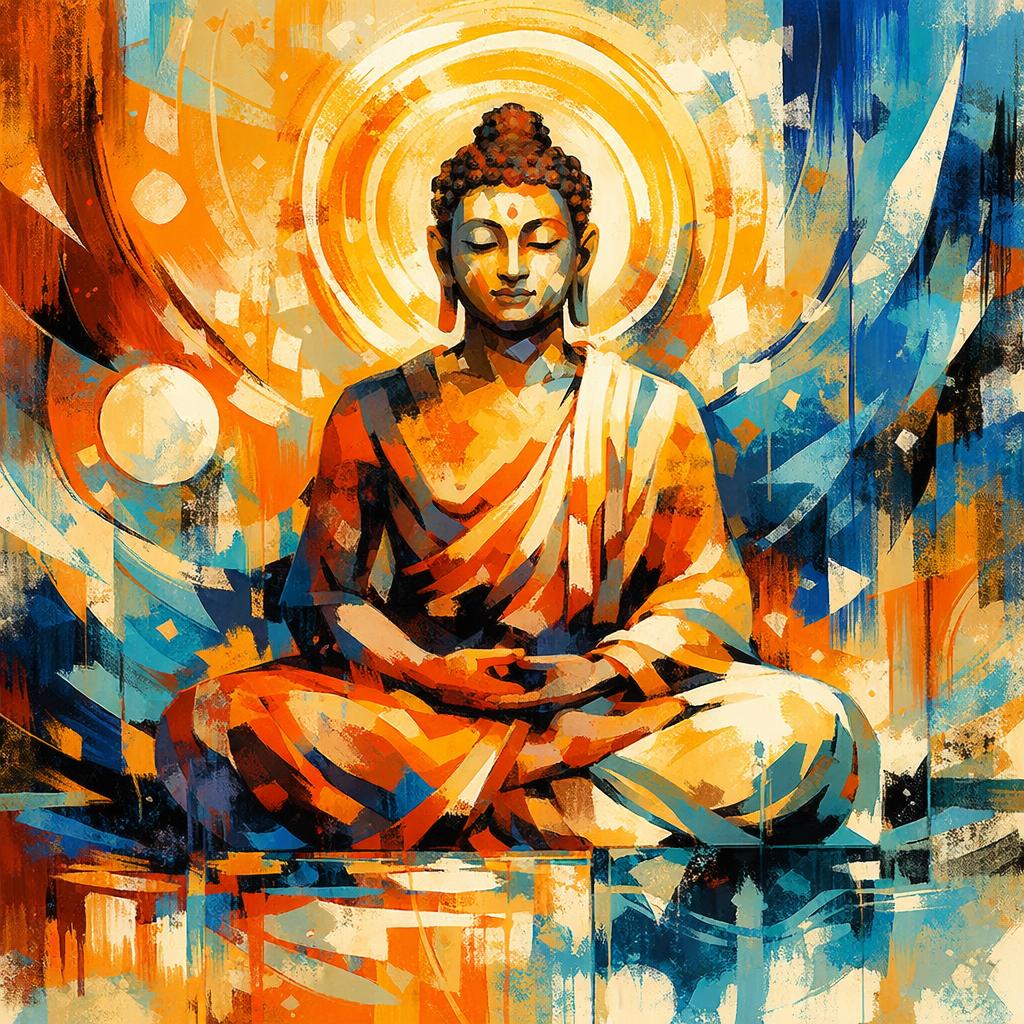 buddha Blank Meme Template