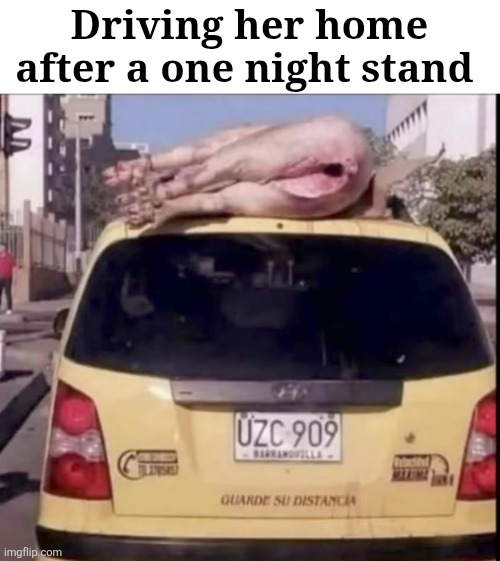 Driving her home after a one night stand | made w/ Imgflip meme maker