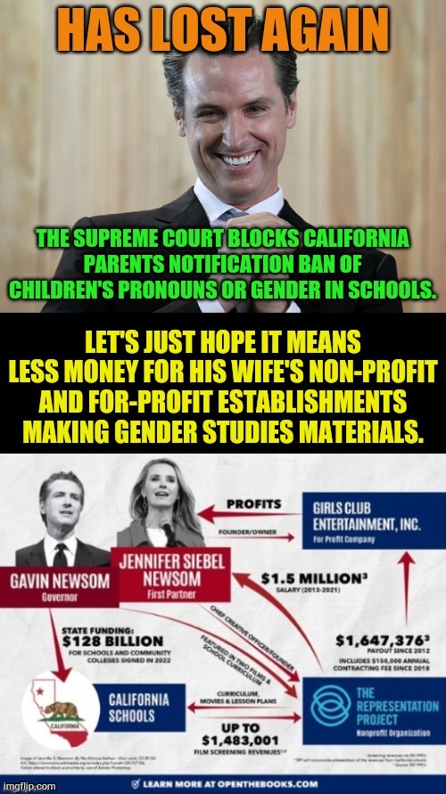 The Loser Gavin Newsome | image tagged in memes,loser,gavin,lost,again,supreme court | made w/ Imgflip meme maker