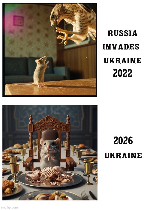 Ukraine and Russiau | image tagged in funny,donald trump,gifs,bad luck brian | made w/ Imgflip meme maker