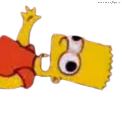 Battling Seizure Robots Bart Simpson | image tagged in battling seizure robots bart simpson | made w/ Imgflip meme maker
