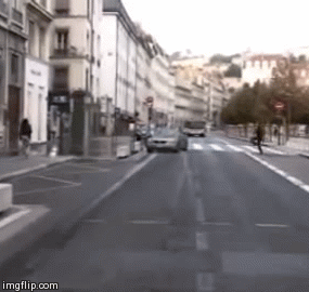 Perfect idea | image tagged in gifs,bus | made w/ Imgflip video-to-gif maker