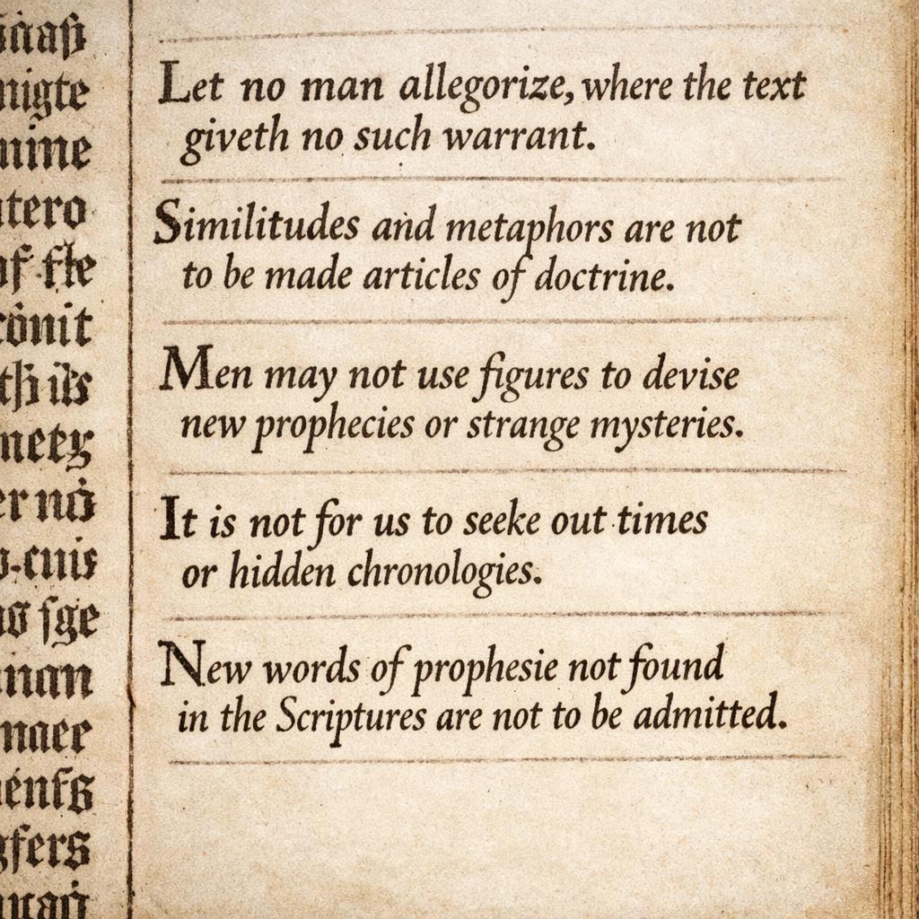 The Geneva Bible’s marginal notes DO CONTAIN a consistent interp Blank Meme Template