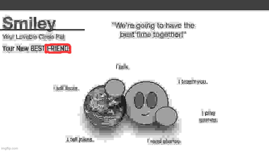 friend inside me found in one of my old projects | image tagged in deltarune | made w/ Imgflip meme maker