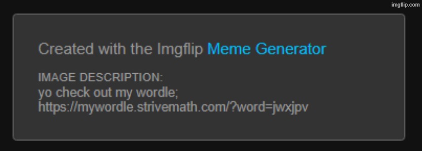 made w/ Imgflip meme maker