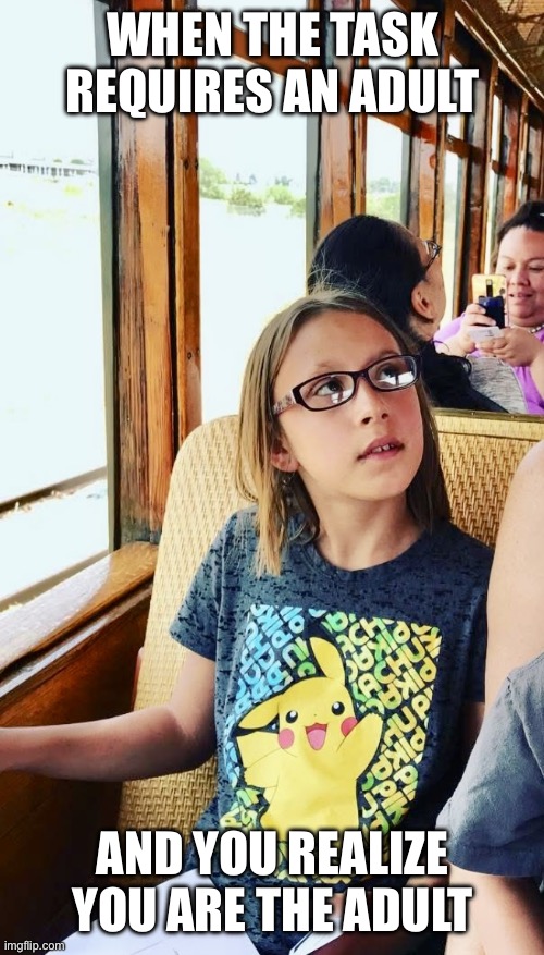 Umm, what?? | WHEN THE TASK REQUIRES AN ADULT; AND YOU REALIZE YOU ARE THE ADULT | image tagged in umm what | made w/ Imgflip meme maker