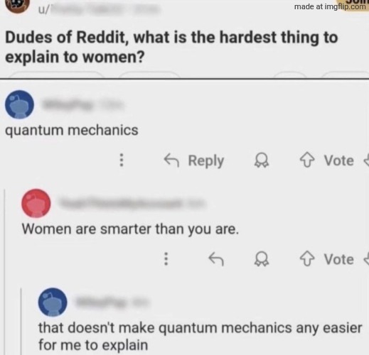 made w/ Imgflip meme maker