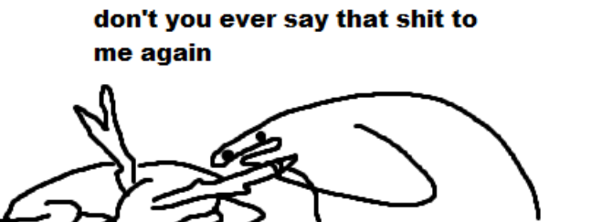 Flork offended Blank Meme Template
