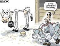 obama milking Blank Meme Template