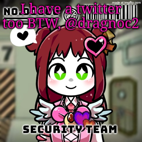 had to put 2 cuz just dragnoc was already taken | I have a twitter too BTW, @dragnoc2 | image tagged in lobotomy corp dragnoc queen of hatred e g o up close | made w/ Imgflip meme maker