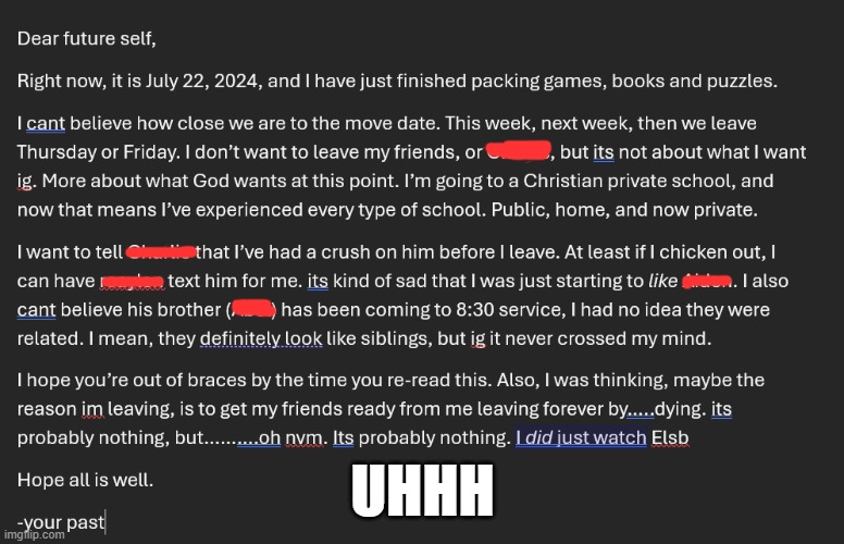 This is crazy you guys i just found this today. no i dont know what i meant by 'elsb' | UHHH | made w/ Imgflip meme maker