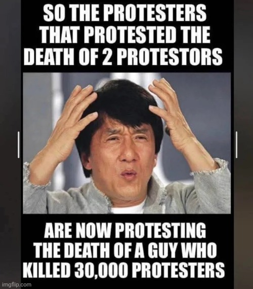 "Stop Making Sense" - David Byrne | image tagged in liberal logic,jackie chan wtf,democrats democratting,tds,mental disorder,liberal hypocrisy | made w/ Imgflip meme maker