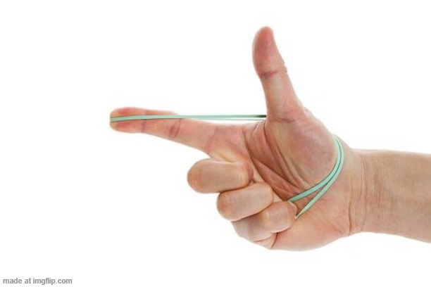 Rubber band shoot | image tagged in rubber band shoot | made w/ Imgflip meme maker