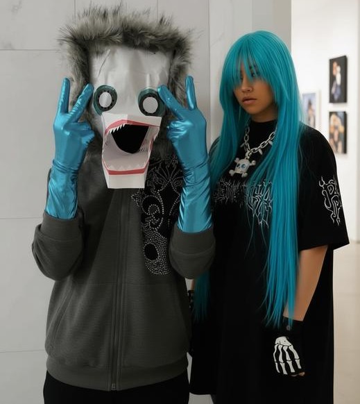 Me & North West Blank Meme Template