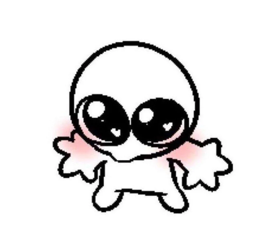 squishy guy looking Blank Meme Template