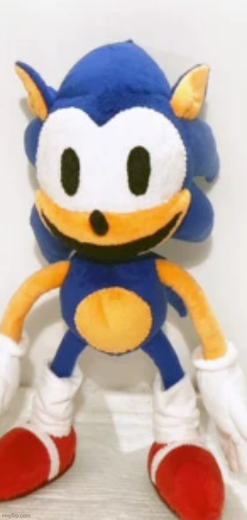 RewriteSonic plush | image tagged in rewritesonic plush | made w/ Imgflip meme maker
