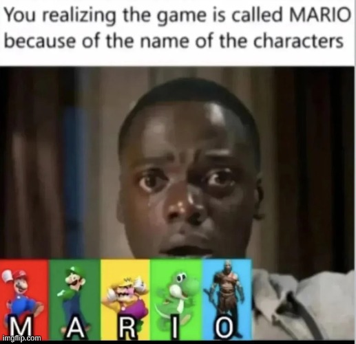 image tagged in mario | made w/ Imgflip meme maker