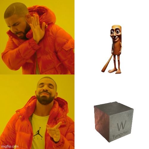 Thing | image tagged in memes,drake hotline bling | made w/ Imgflip meme maker