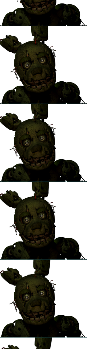 peeing springtrap 2 Blank Meme Template