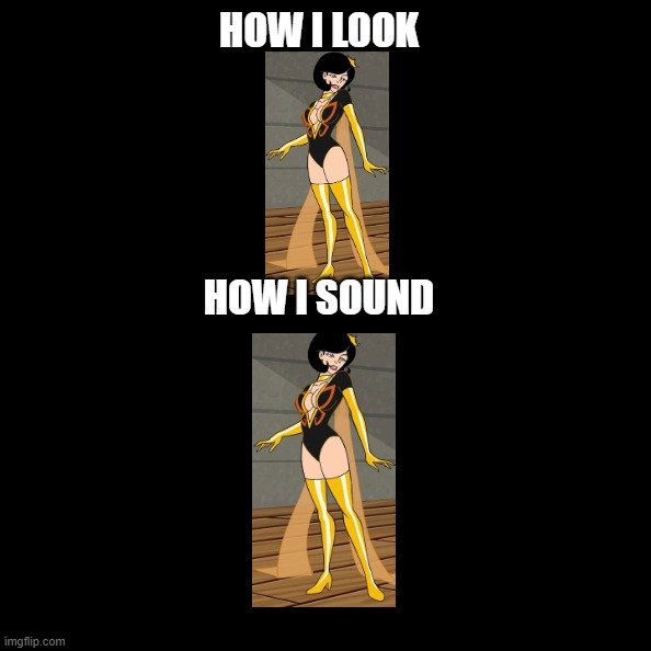 How I look How I sound | HOW I LOOK; HOW I SOUND | image tagged in transgender | made w/ Imgflip meme maker