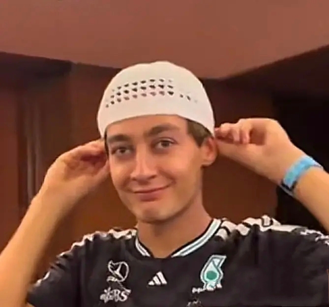 George Russell Blank Meme Template