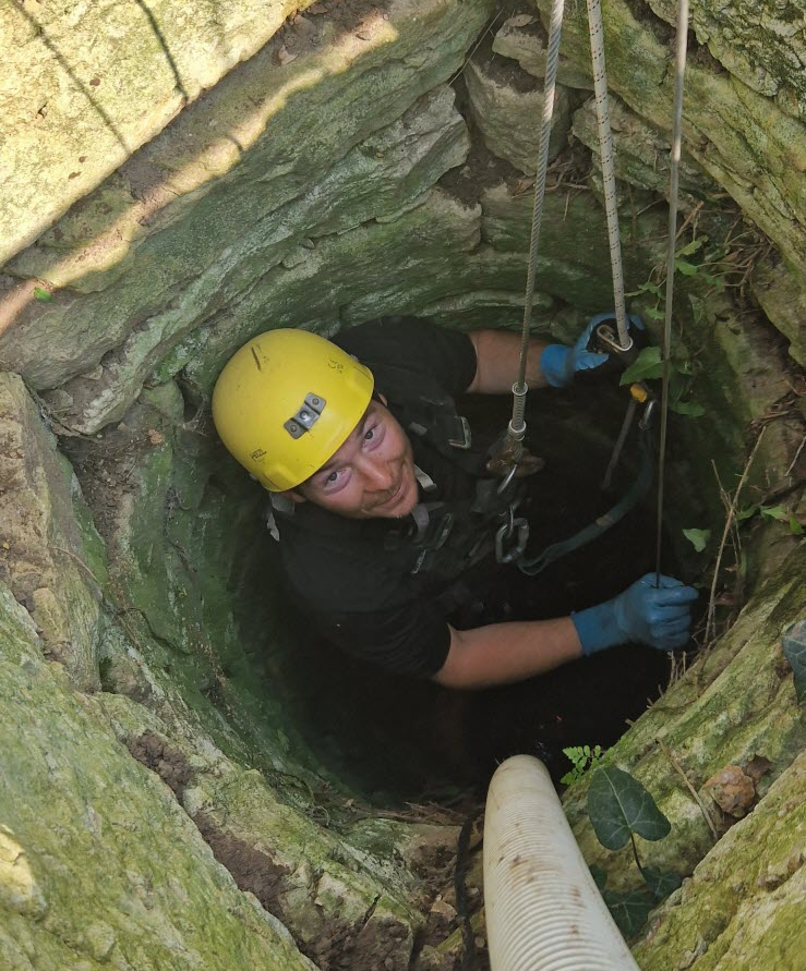 going down the mine Blank Meme Template