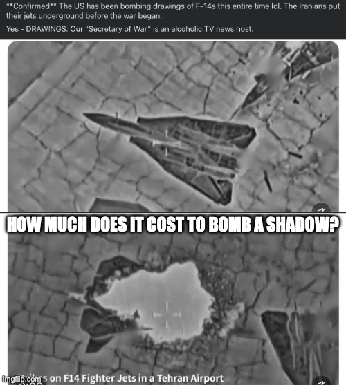 HOW MUCH DOES IT COST TO BOMB A SHADOW? | made w/ Imgflip meme maker
