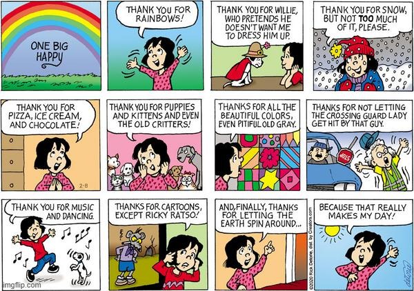 One Big Happy | image tagged in comics | made w/ Imgflip meme maker