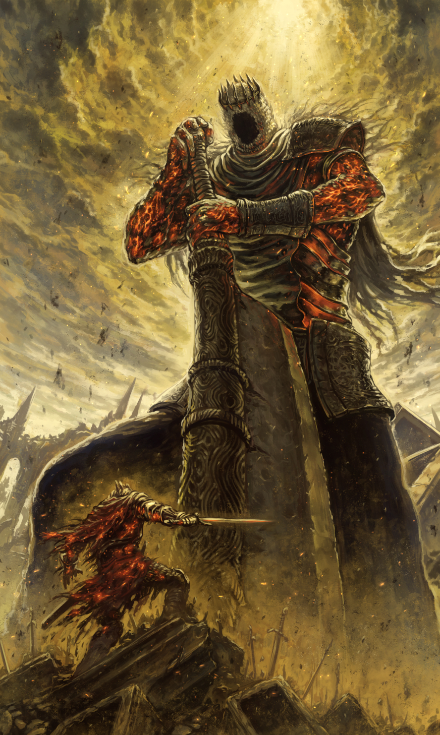 eldritch giant meme Blank Meme Template