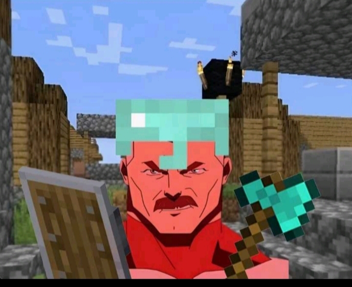 High Quality Mad Omni-man Blank Meme Template