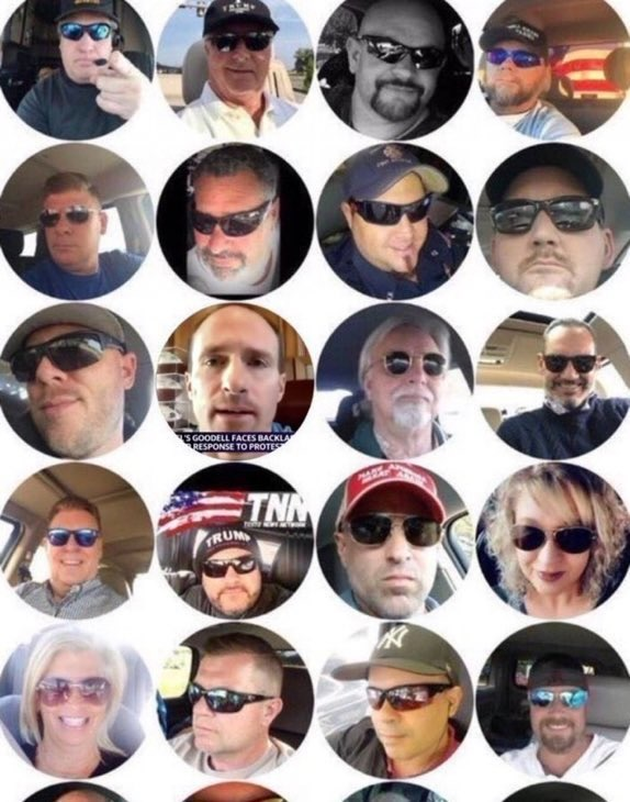 conservative sunglasses Blank Meme Template