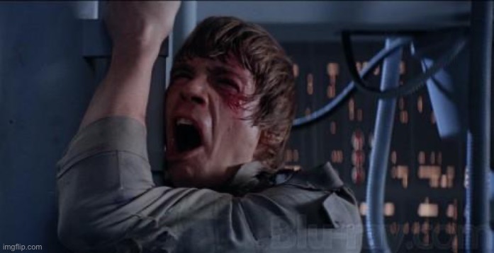 Luke Skywalker NO | image tagged in luke skywalker no | made w/ Imgflip meme maker