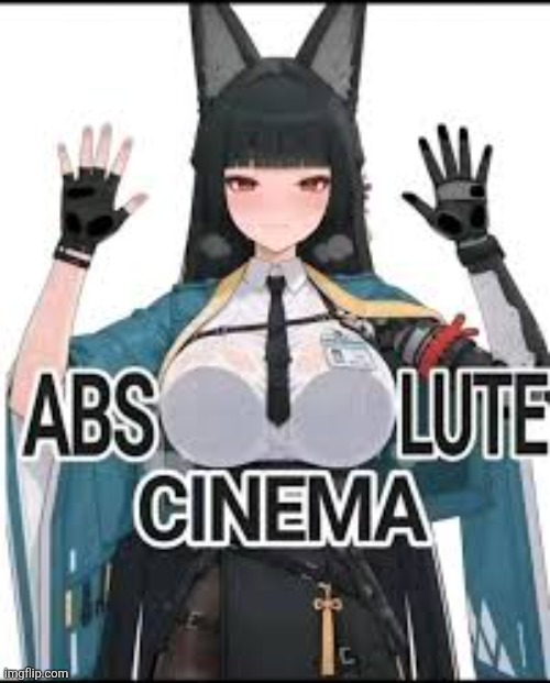 Miyabi Absolute Cinema | image tagged in miyabi absolute cinema | made w/ Imgflip meme maker