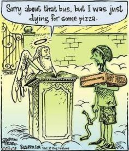 St. Pete gets Drastic for Pizza | image tagged in vince vance,pearly gates,heaven,st peter,cartoons,pizza | made w/ Imgflip meme maker