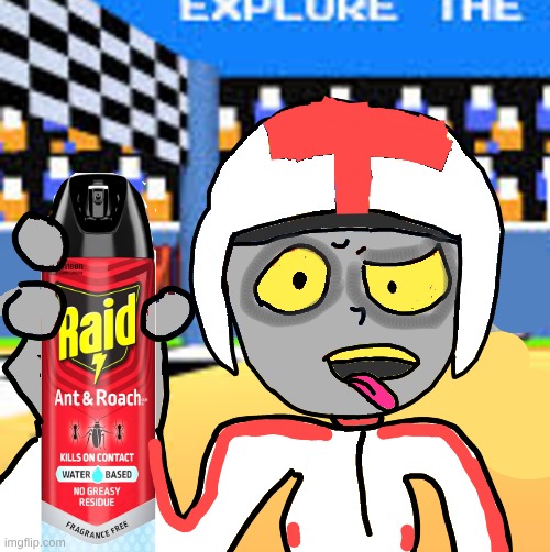 Turbo Spraying Raid | image tagged in turbo spraying raid | made w/ Imgflip meme maker